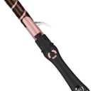 New Version Lanvier Rotating Curling Iron 1.25 Inch Automatic Curling Wand for Waves; Tourmaline Ceramic Self Curler with 2 Rotating Speed, 11 Adjustable Temperature & Dual Voltage for Worldwide Use (Rose Gold)