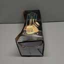 Generic Stainless Steel Kitchen Utensil Set, Spoon, Spatula, Pasta Server, Small Spatula (Black & Gold)