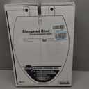 KOHLER 4636-RL-0 Cachet ReadyLatch Elongated Slow Close Toilet Seat, Soft Close Toilet Seat Quiet Lid, Contoured Grip-Tight Bumpers Installation Hardware, Apartment Essentials, White