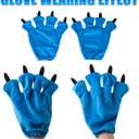 Alien Dog Costume Accessories  Halloween & Cosplay Fancy Dress Up Adults (Blue)