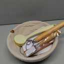 Superbaking Banneton Bread Proofing Basket, Sourdough Bread Baking Supplies, Round 9 Inch Sourdough Starter Kit, Proofing Basket for Baking, Bread Making Supplies Tools, Banneton Basket Gift Set