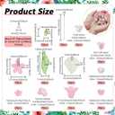 NBEADS 417 Pcs Acrylic Assorted Beads Kit, Frosted Flower Beads Caps Maple Leaf Acrylic Pendants Leaf Loose Beads Earring Making Kit with Faceted Glass Beads Brass Ball Pins for Jewelry Making