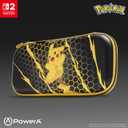 PowerA Slim Case for Nintendo Switch 2 - Pikachu Storm, Officially Licensed, Protective Case, Holds 10 Game Cards, Padded Screen Protector, Built-in Play Stand
