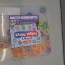 KLT Fidget Toys Bulk for Kids: 50 Pack Texture Spinner Rings - Bulk Fidgets for Students Classroom Prizes - Quiet Sensory for Autism Stress Relief - Goodie Bags Stuffers for Party Favors
