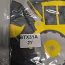 Funnycokid Big Brother T Shirt for Toddler Boys Tee Construction Promoted Short Sleeve 1-6 Years (Gray)