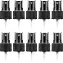 ARTIBETTER 40Pcs Spray Bottle Replacement Pump Oils Spray Tops for Fine Mist Sprayer Cosmetic Spray Bottle Size 24/410(Diameter/Circumference)