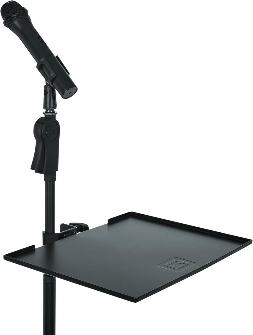 Gator Frameworks GFW-SHELF1115 Microphone Stand Accessory Tray - Large Gator Frameworks GFW-SHELF1115 Microphone Stand Accessory Tray - Large