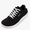 WHITIN Wide Toe Box Barefoot Sneakers for Women | Lightweight Canvas Minimalist Shoes Size 41