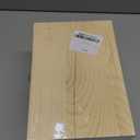 10x7x7-Inch Unfinished Wooden Box with Hinged Lid & Front Clasp for DIY Art Project Crafts Woodcraft Keepsake - Easy to Stain Paint Wood Burning