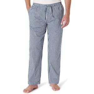 Amazon Essentials Men's Cotton Poplin Straight-Fit Pajama Pants with Drawstring Elastic Waist (M)