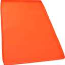 Silicone Griddle Mat Cover, Sealing Technology Protective Surface High Temperature Resistance Silicone Griddle Mat for Baking Pan (28 Inches Orange)