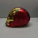 Electronic MarK 5 Helmet Gold Voice Control/Sensing/Remote Control Open/Close with Sounds & LED Eyes Light Up Super Hero Movie 1:1 model Prop. Universal Size (Red)