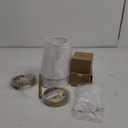 Battery Operated Wall Sconce Set of 2, Rechargeable Wall Sconce with 10000mAh Bulb and Remote, Up to 50 Hrs Use, RGB Dimmable Wireless Wall Lights for Living Room Bedroom Hallway (Bronze)