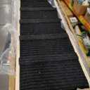 Dog Ramp for Bed - Foldable Small to Large Dog Ramp for Couch - 6 Adjustable Height from 12" to 24" - Stairs with High Traction Mat - Wooden Portable Ramp for Dogs to Get on Bed Couch Car Up to 200LBS (Burlywood(black))