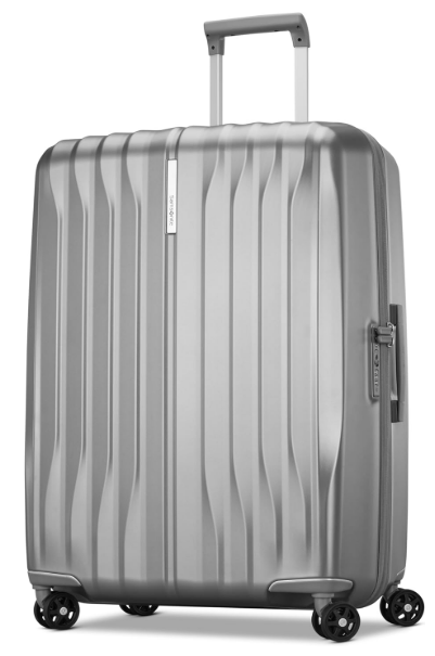 Samsonite UpLIFT 27" Lightweight Hardside Large Checked Luggage with Spinner Wheels - Expandable Luggage - Airline-Approved, Polycarbonate Hard Suitcase for Ultra Lightweight Travel - 
Silver Shimmer