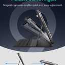 ESR for iPad A16 Case, iPad 11th/10th Generation Case (2025/2022), Removable Magnetic Cover, Adjustable Portrait/Landscape Stand, 9 Standing Angles, Shift Series, Black