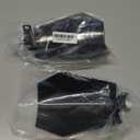 Huazu Coffin Cut Motorcycle Handguards - Black Hand Guards for 2007-2025 Harley Davidson Touring, Sportster, Dyna (Large, Cable Clutch Compatible)