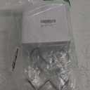 White Marble Ceramic Coasters with Holder Absorbent Drink Coaster Set Outdoor Round Abstract Cute Table Decorative Coffee Cup Beverage Fun Beer Bar Gold Housewarming 6 Pack