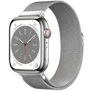 Original Stainless Steel Milanese Loop Compatible with Apple Watch Band 38mm 40mm 41mm 42mm 44mm 45mm 46mm 49mm, Magnetic Clasp Band for iWatch Series 11 10 9 8 7 6 5 4, SE 3 2 1 Ultra3 2, Women & Men