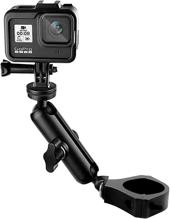 UTV ATV Camera Mount Holder 360GoPro Roll Bar Mount Accessories Action Cameras Accessory for 1.75"-2" Roll Bar and tube