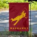 Louisiana Monroe Warhawks P-40 Warhawk Garden Flag