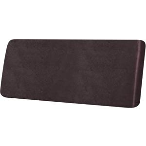 Leather Look Couch Cushion Covers Sofa Seat Slipcovers Sets Couches Furniture Protector for Sectional Armchair Loveseat Pets Kids Stretch Spandex Fabric (1 Cushion XL Sofa, Chocolate)