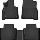 AUXKO All Weather Floor Mats for Mazda CX5 2026 CX-5 | High Wall,All-Weather,All Season,Odorless,Anti Slip,Rain&Salt Resistant,TPE Material,Black,Accessories,Pet Friendly