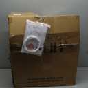 ZMJH 236 Bidet Toilet Seat Elongated - Endless Warm Water, Heated Seat & Vortex Wash, Dual Front/Rear Cleaning, Warm Air Dryer, LED Night Light, Electric-Powered (Elongated)