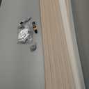 Wall Panels for Interior Wall Decor 16 Pack 48.5"x 6.5", WPC Oak Accent 3D Wall Panels Decorative Covering Wainscoting Panels, Slat Wall Paneling for Bedroom, TV Wall Decor for Living Room