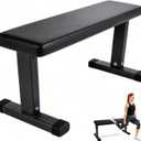 HULKFIT Adjustable Folding Weight Bench, Heavy Duty Workout Bench with Multiple Backrest Positions, Stable Incline Decline Flat Exercise Bench for Full Body Strength Training at Home Gym