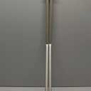 2 Pack Tension Rod Oval Spring Tension Curtain Rod Adjustable 36 to 60 Inches Small Short Nickel Tension Rods No Drilling Spring Loaded Curtain Rods For Doors and Windows, 36-60 Inch, Nickel