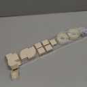 Cord Cover Wall, 157in Delamu Cord Hider Wall Mounted TV, Wire Covers for Cords Cable Management, Cable Raceway Cable Hider Concealer, Cable Cover Wire Hider to Hide Cords, 10XL15.7W0.95H0.55in Beige