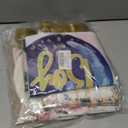 168 Pcs Baby Gender Reveal Party Supplies Boy or Girl Tableware Includes Backdrop, Photo Booth Props, Banner, Plates, Balloons, Tablecloth for Gender Reveal Baby Shower Party Decorations