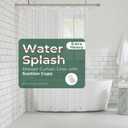 HARBOREST Clear Shower Curtain Liner with Side Suction Cups, Premium PEVA Plastic Shower Liner with 3 Magnets, Waterproof Bathroom Curtain, 72 x 96, Extra Heavy Duty Clear