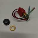 Coated Push Button Switch, Off - Momentary On