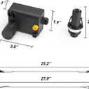 7642 Grill Igniter Kit for Weber Spirit 310 & 210 Gas Grill Models with Up Front Controls(Model 2013 and Newer) Barbecue Grill Igniter Kit for E-210,S-210,E-310, SP-310 Igniter Button Replacement Part