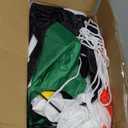 12 Ft by 5.9 Ft Christmas Inflatables Nutcracker Outdoor Decorations, Giant Christmas Blow up Hold Candy Cane Built in LED Lights, Xmas Inflatable Decor Holiday Party Yard Garden Lawn