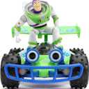 Jada Toy Story Turbo Buggy RC Buzz Lightyear 1 24 Scale Remote Control Car with Turbo Boost 2.4GHz USB Rechargeable Toys