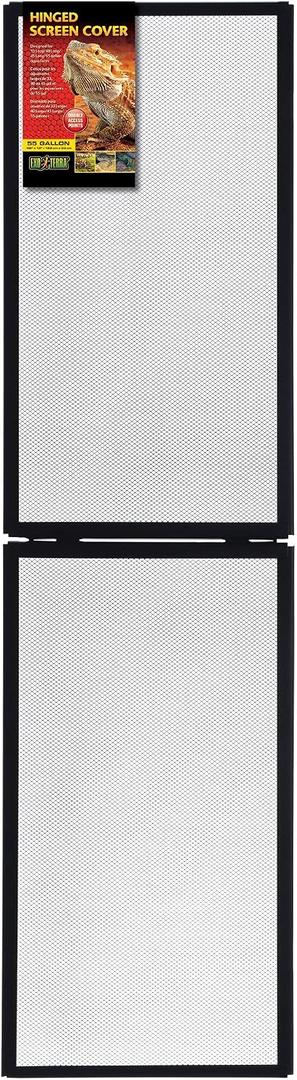 Exo Terra Screen Cover for Hinged Door, 55-Gallon, Small