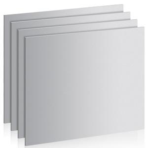 4 Pcs 20 Gauge Steel Sheet Metal 16" x 16" Cold Rolled Steel Plate Sheet Metal Weldable for DIY Projects, Industrial, Professional