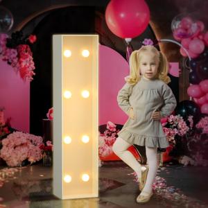 Marquee Letters 3 Feet Tall 3FT Large Light Up Letters I for Backdrop Big Marry Me Sign Birthday Party Decorations Engagement Party Pre-Cut Foam Board