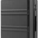 Kono 28 Inch Luggage Expandable Suitcase with Spinner Wheels TSA Lock, 28-inch Large-checked
