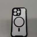 Miracase Magnetic for iPhone 16 Pro Case Full-Body Phone with Built-in Glass Screen Protector, [Compatible with MagSafe] Military Drop Proof 16 Pro Cover Bumper 6.3 inch, Black