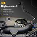 13717604033 Air Intake Hose with Sensor for BMW 335i 435i M2 M235i X3 X4 Intake Hose Intercooler to Throttle Housing Replaces# 13-71-7-604-033 7604033