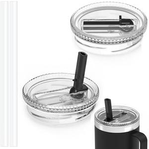 30 oz Tumbler Straw Lid - Stronghold Lid for the YETI Rambler Travel Mugs Only, Replacement Cap BPA Free (30oz Twist Lids 2 pack)
