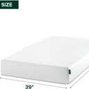 Zinus 8 Inch Twin Green Tea Memory Foam Mattress [New Version], Fiberglass Free, Medium Firm Feel, Zoned Pressure Relief, Certified Safe Foams & Fabric, Mattress in A Box