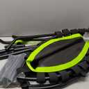 Foldable Mini Trampoline, 40"/48" Rebounder Trampoline for Adults & Kids, 450lbs Capacity with U-Shaped Adjustable Bar, Indoor Fitness Workout Exercise Equipment