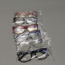 CCVOO 6 Pack Blue Light Blocking Reading Glasses, Anti Headache/Glare/Eye Strain Readers Computer Eyeglasses Women/Men (6 Pack Mix,3.00)