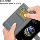 Case for Samsung Galaxy A54 5G, PU Leather Wallet Magnetic Folio Flip Wallet Phone Case Pattern Design Cover with Kickstand Card Slots TPU Shockproof Case for Samsung A54 5G 6.4'', Rose