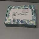 Dolicer 2 Packs 6FT Artificial Eucalyptus Garland with LED Light String, Faux Greenery Garland Hanging Fake Silver Dollar Eucalyptus Leaves Vines for Wedding Backdrop Arch Table Wall Party Home Decor